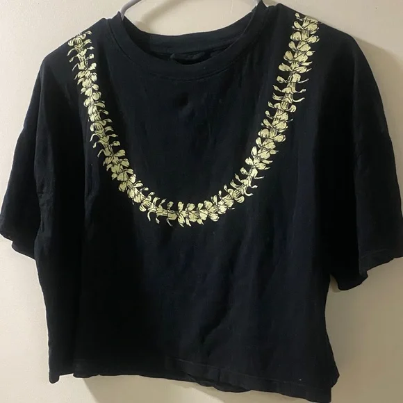 NWOT Mahina Made cropped t shirt s/m 2024 - Picture 1 of 5